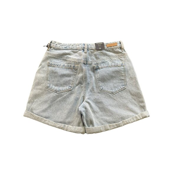 Blank NYC The Perry Mom Short Size 27 Light Wash Women's Denim Shorts - Picture 2 of 4